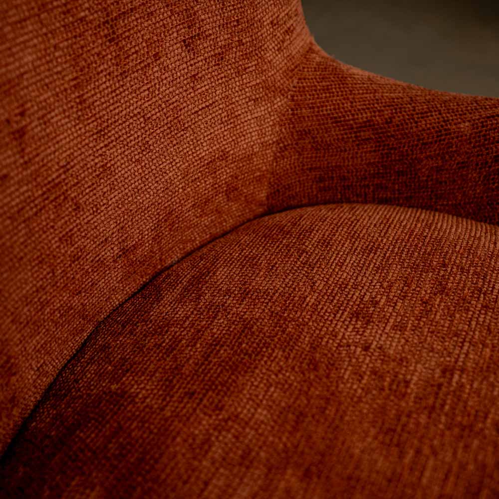 Esprit Fabric Chair in Elise Terracotta Online Warehouse Sale