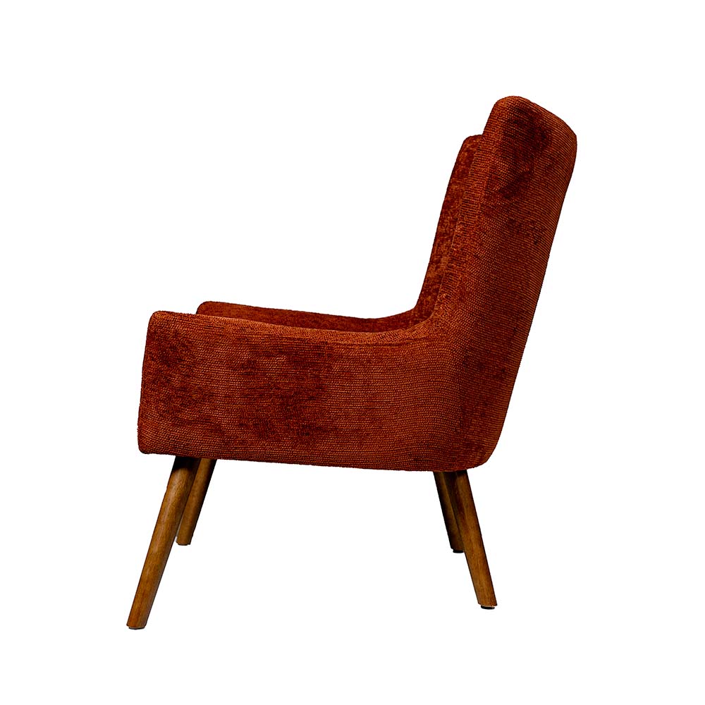 Esprit Fabric Chair in Elise Terracotta Online Warehouse Sale