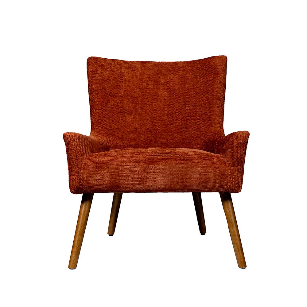Esprit Fabric Chair in Elise Terracotta Online Warehouse Sale