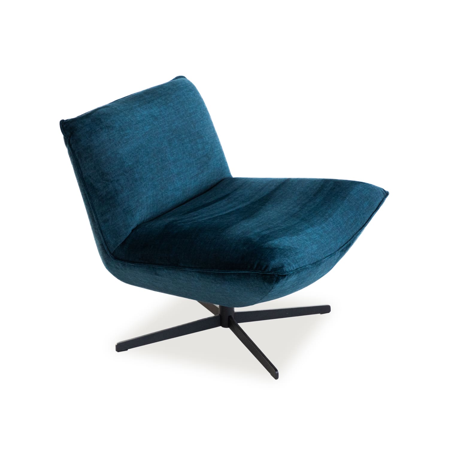 Global Vogue Velvet Swivel Chair