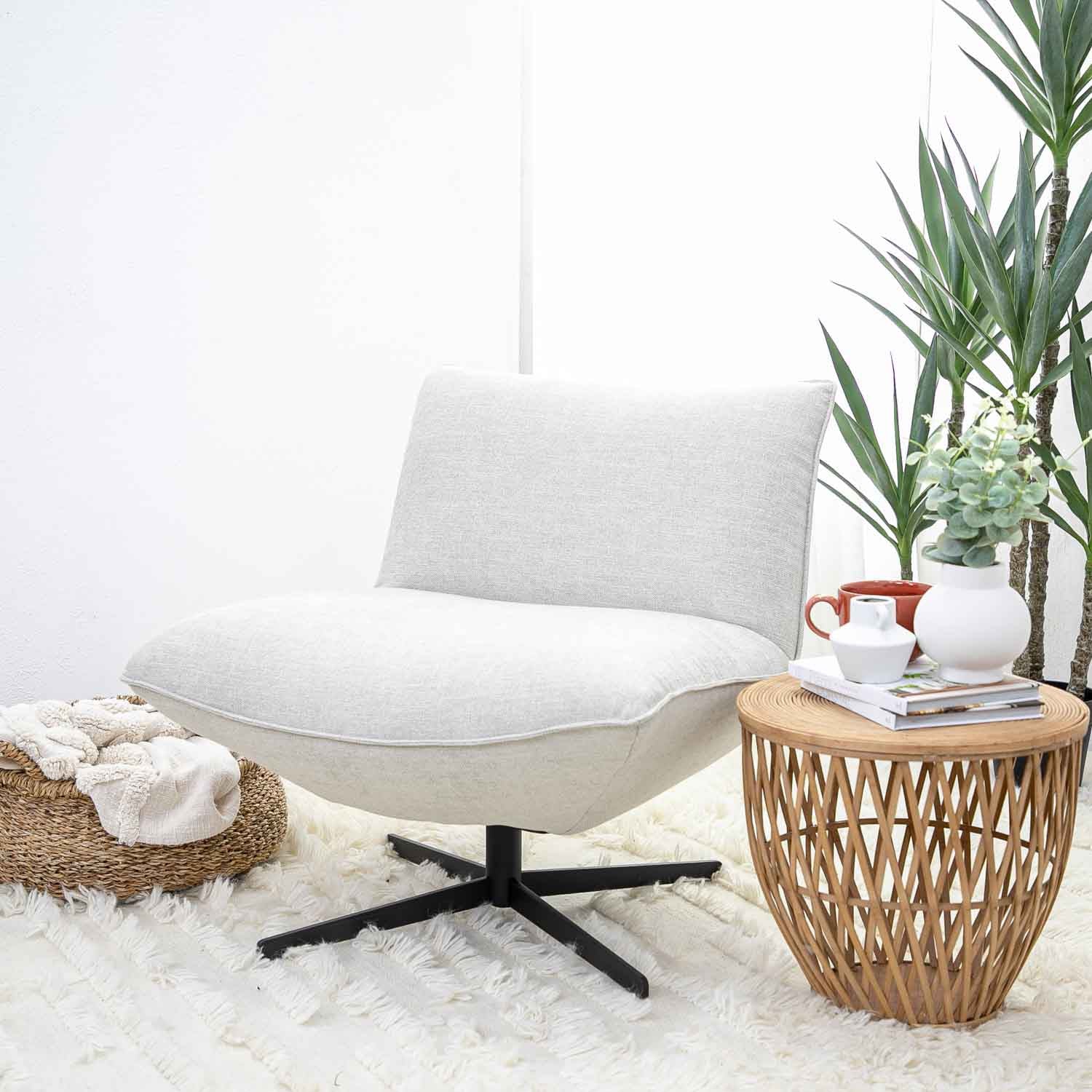 Global Fabric Swivel Chair