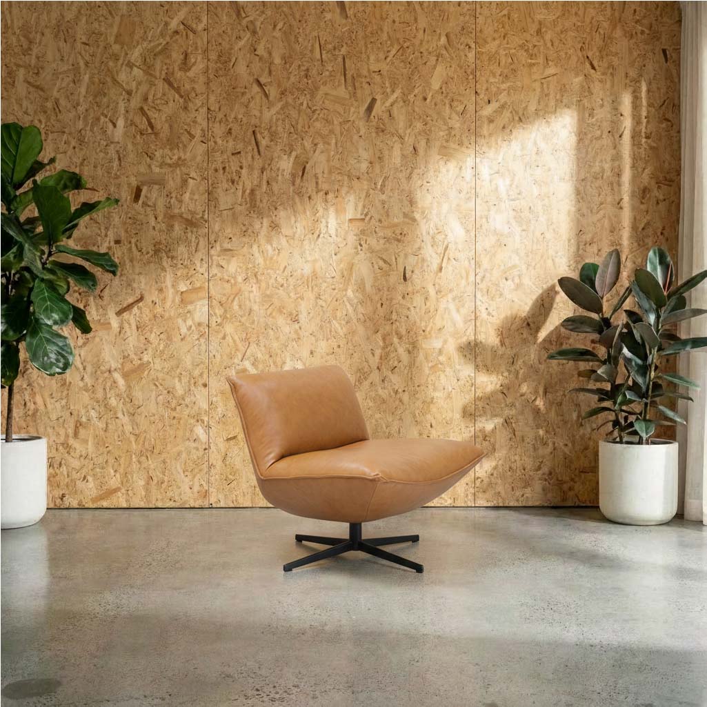 Global Leather Swivel Chair