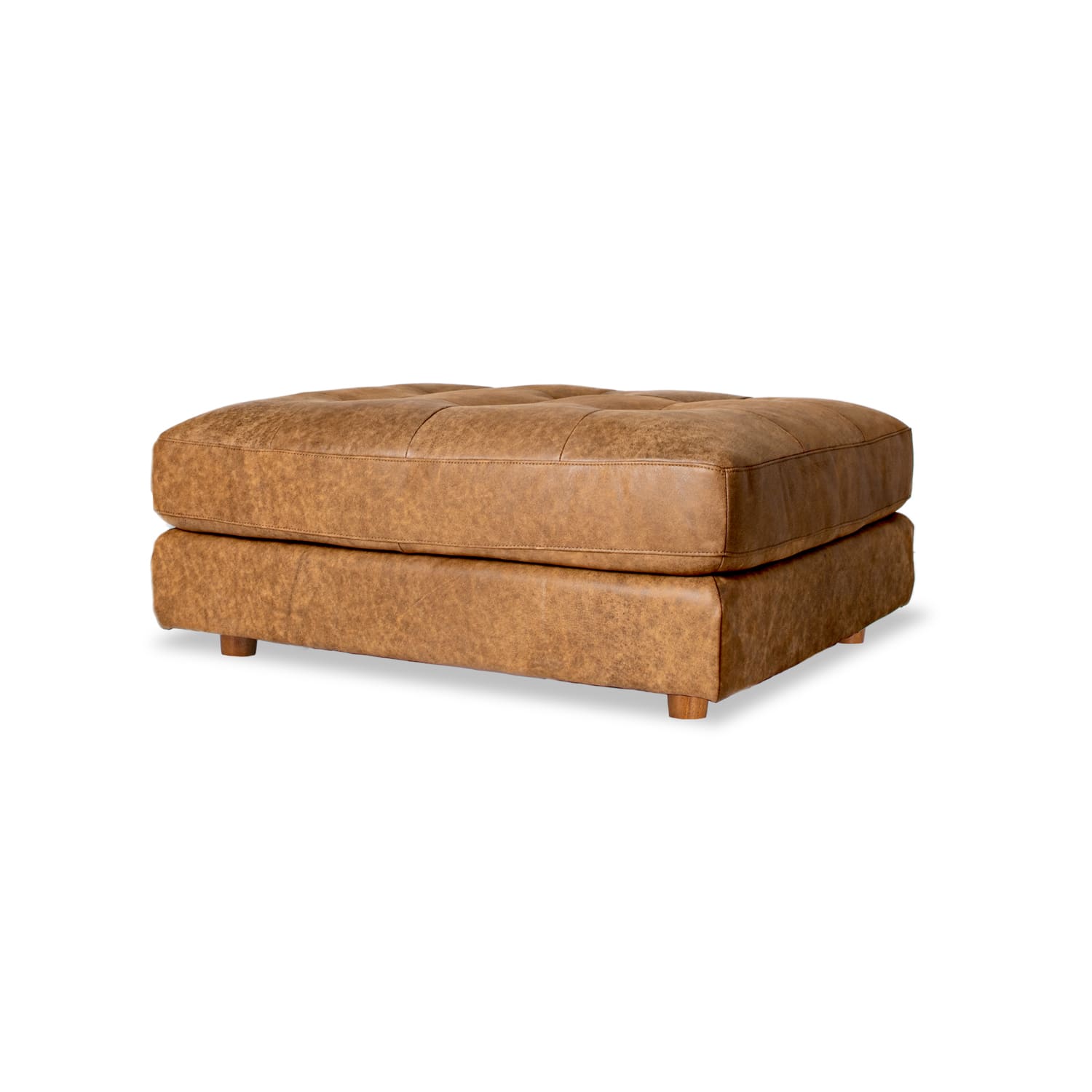 Harmony Leather Ottoman