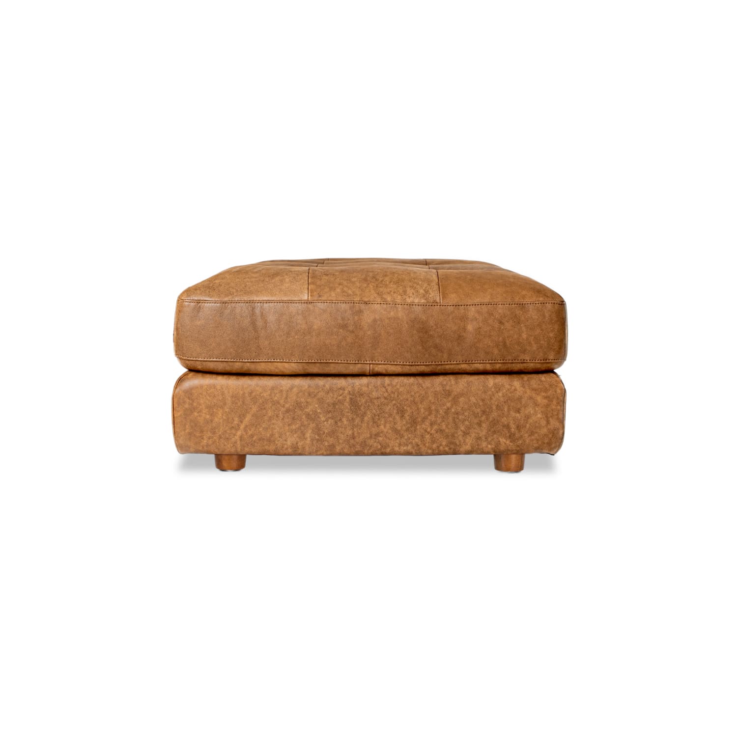 Harmony Leather Ottoman