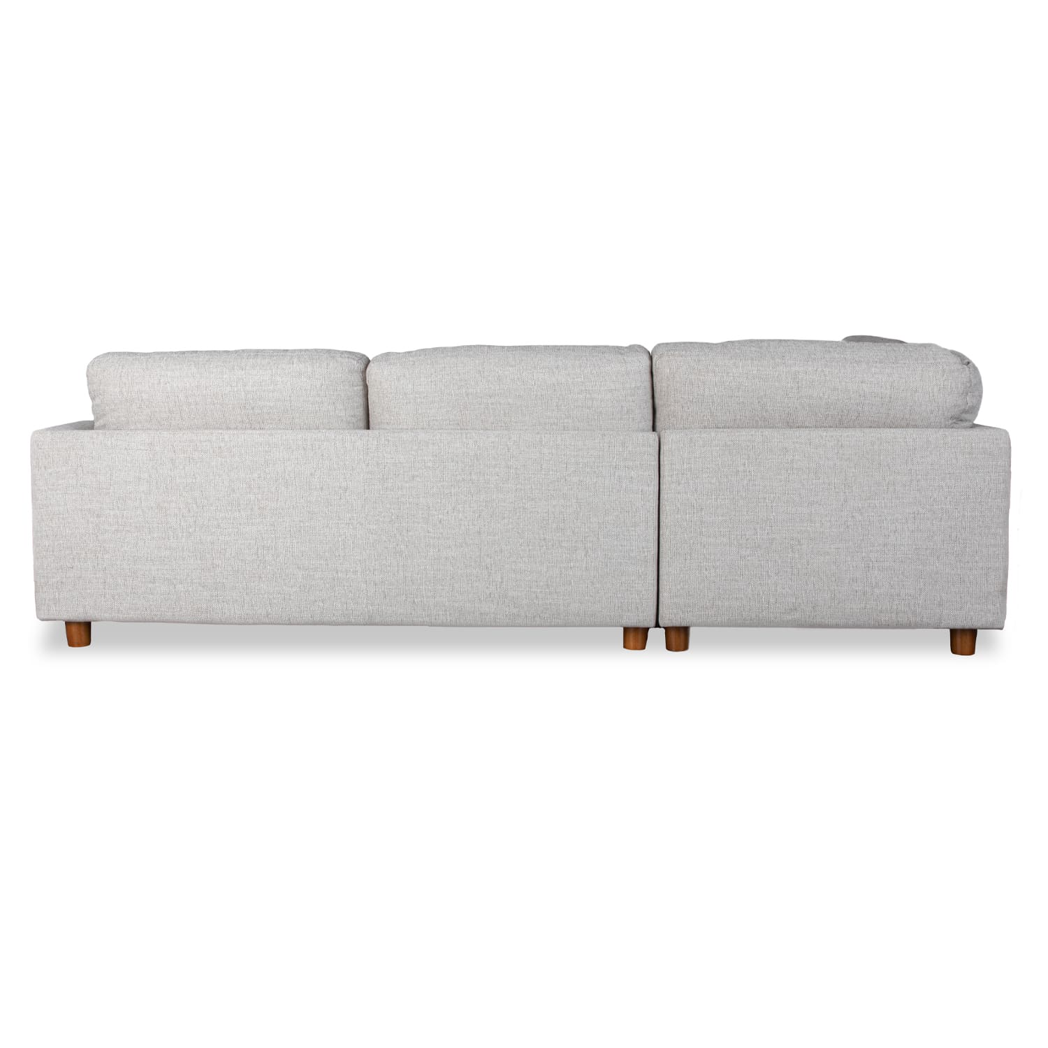 Haven Fabric Left Side Facing Chaise Lounge in Torelli Dove Online Warehouse Sale