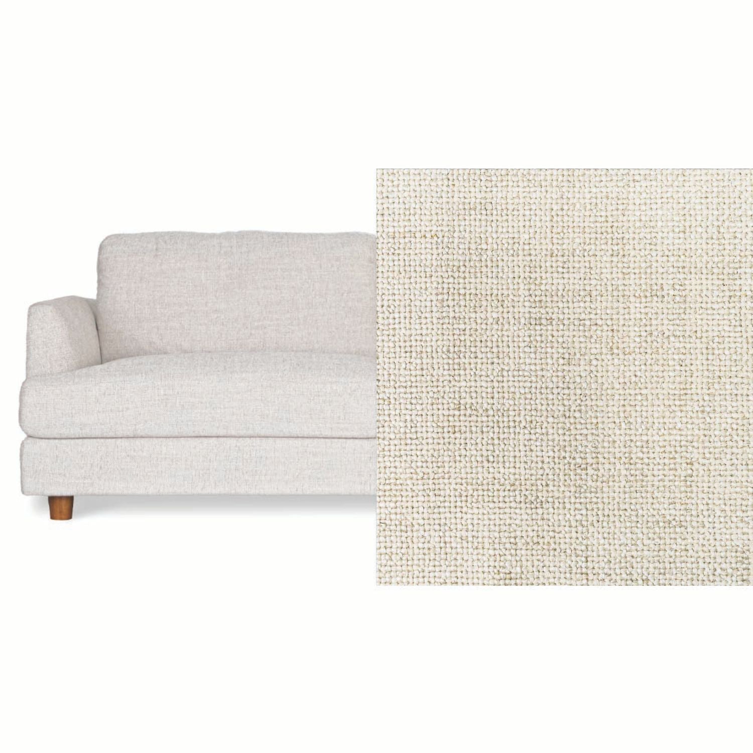 Haven Fabric 3 Seat Sofa