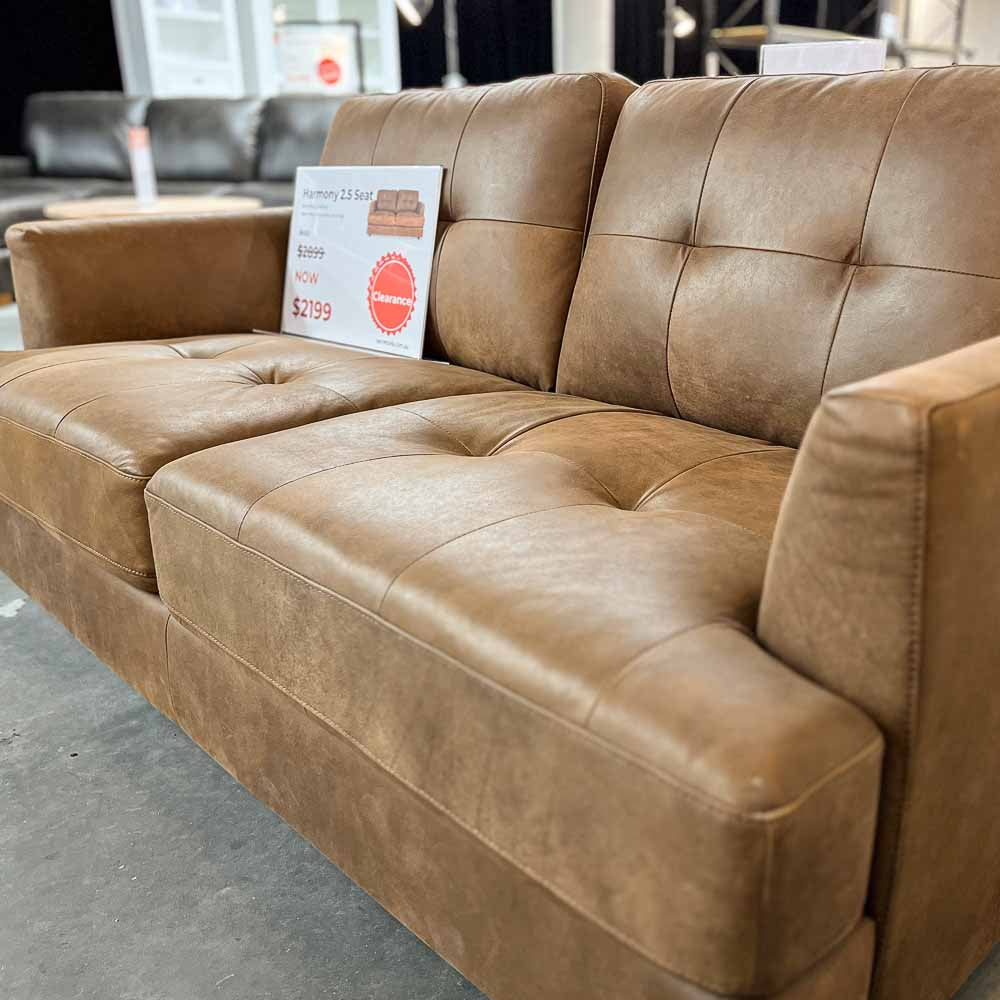 Imperfect Harmony  2.5 Seat Sofa in Brumby Natural
