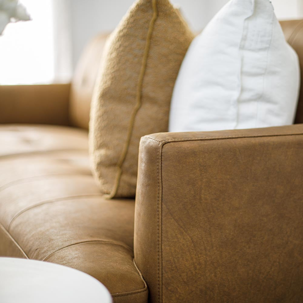 Harmony Leather 3 Seat Sofa