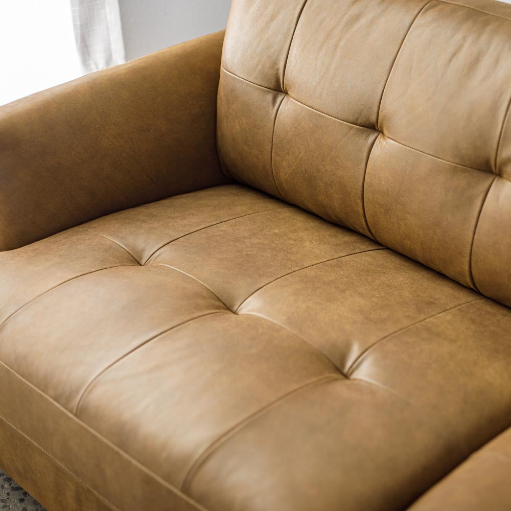 Harmony Leather 3 Seat Sofa