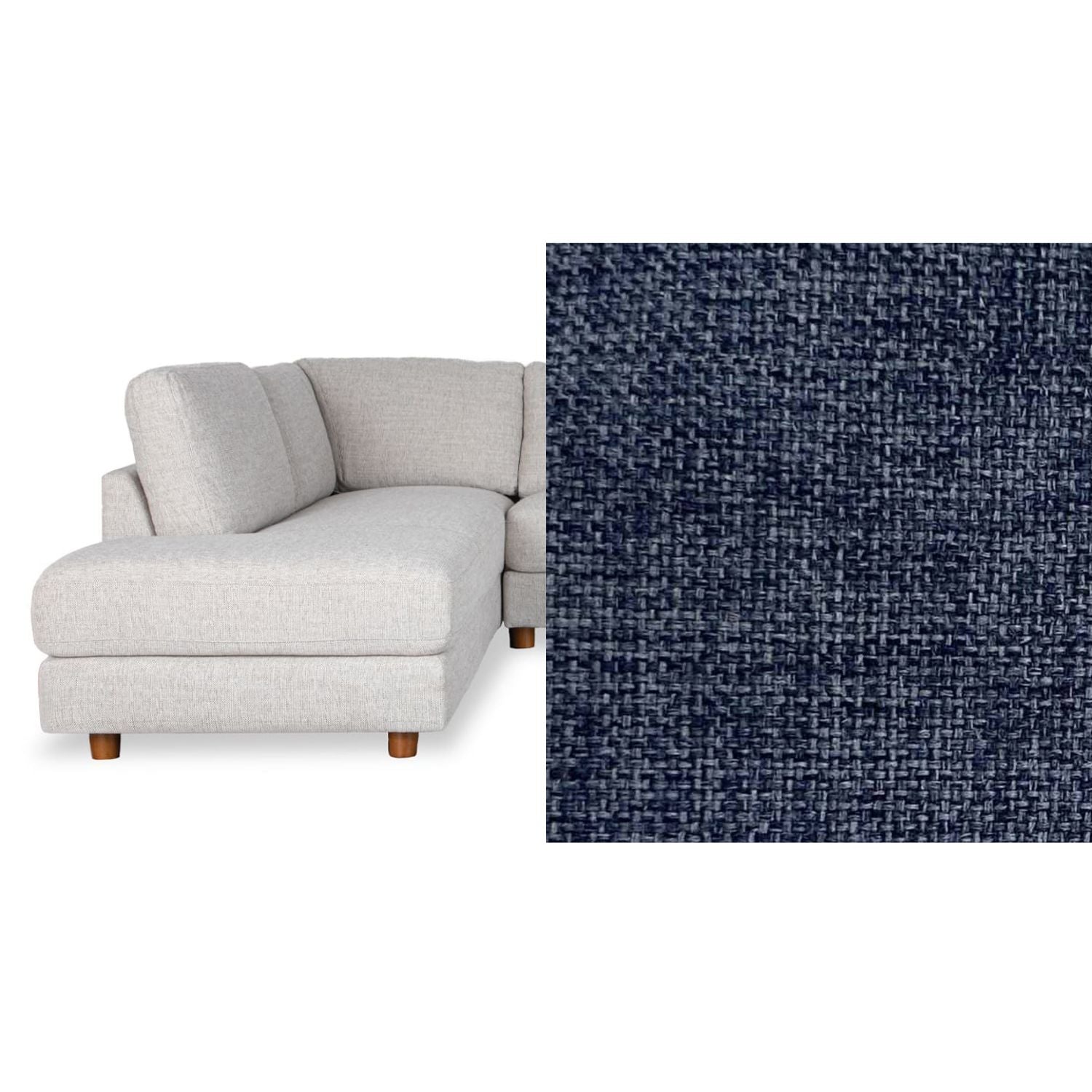 Haven Fabric Right Side Facing Chaise Lounge