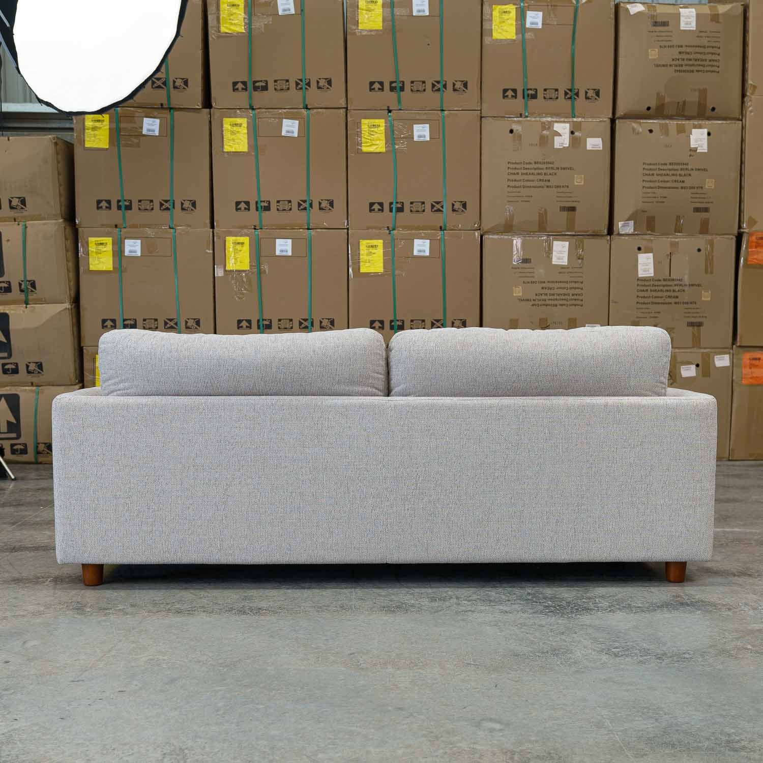 Imperfect Haven Fabric 3 Seat in Torelli Dove