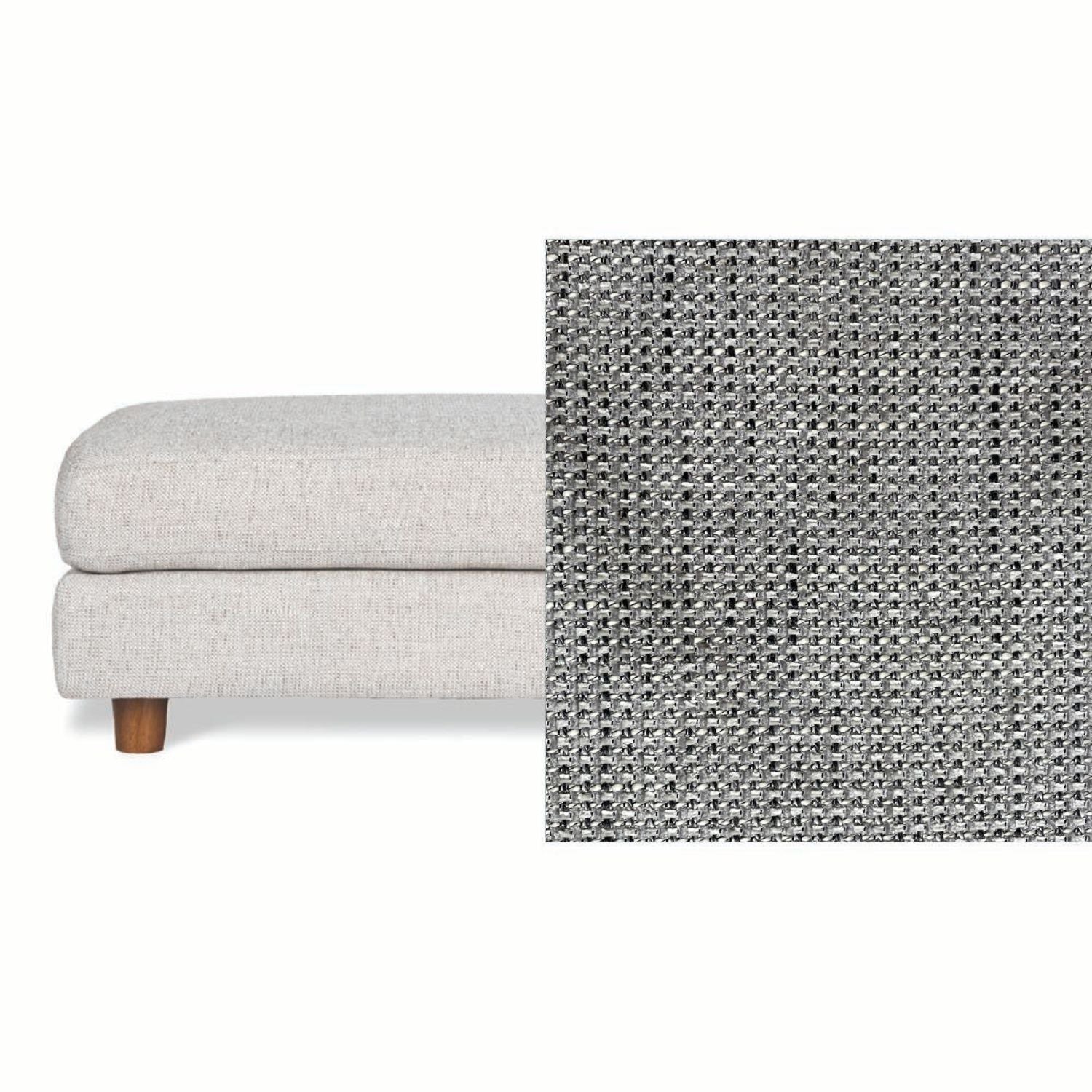 Haven Fabric Ottoman