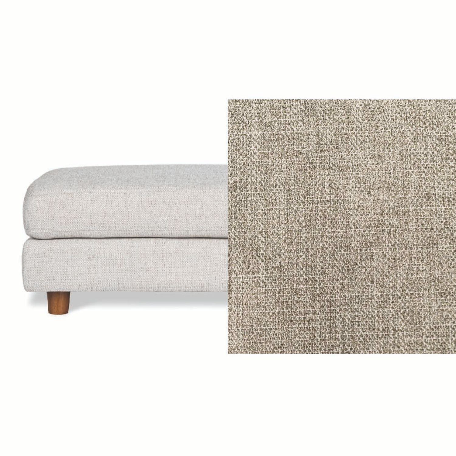 Haven Fabric Ottoman