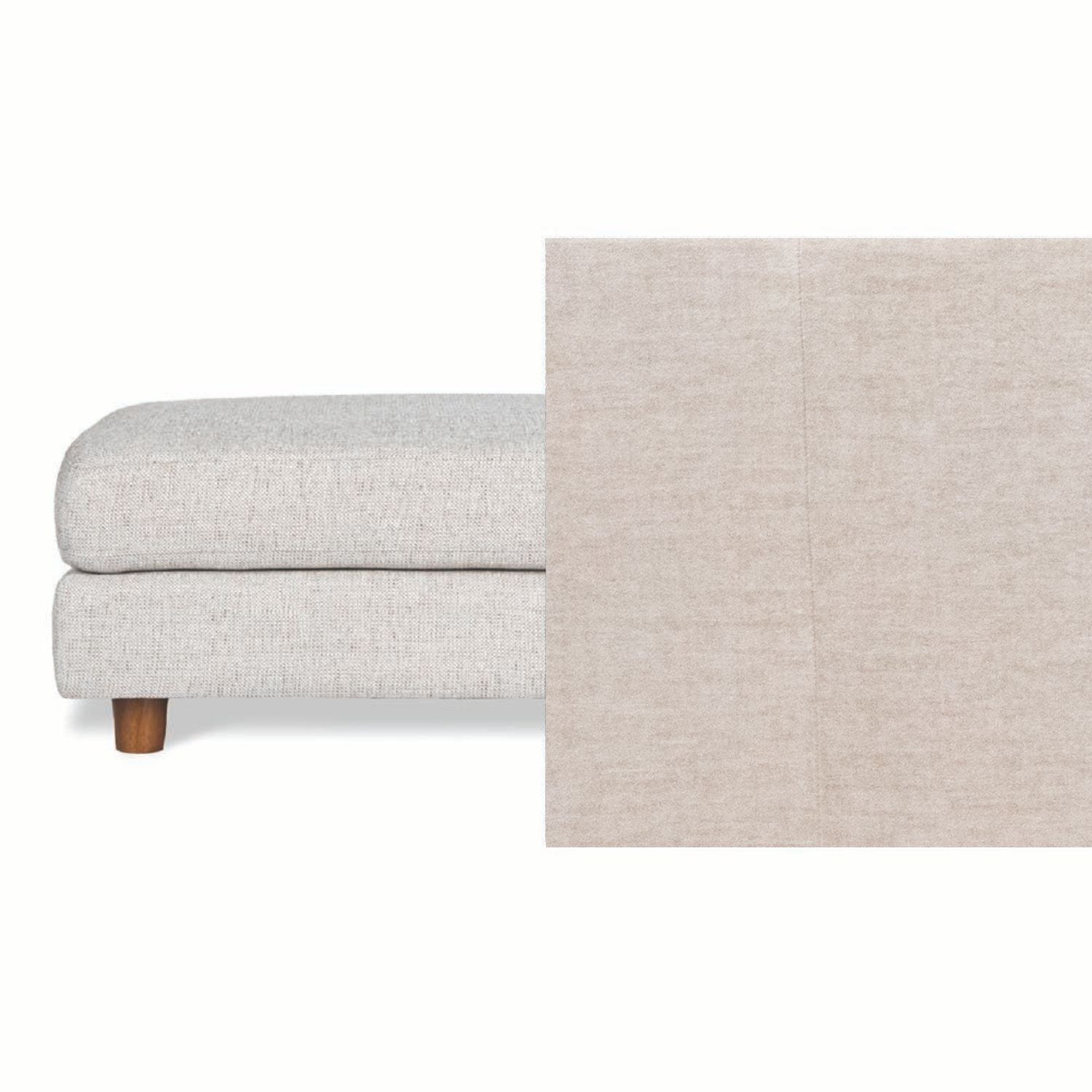 Haven Fabric Ottoman