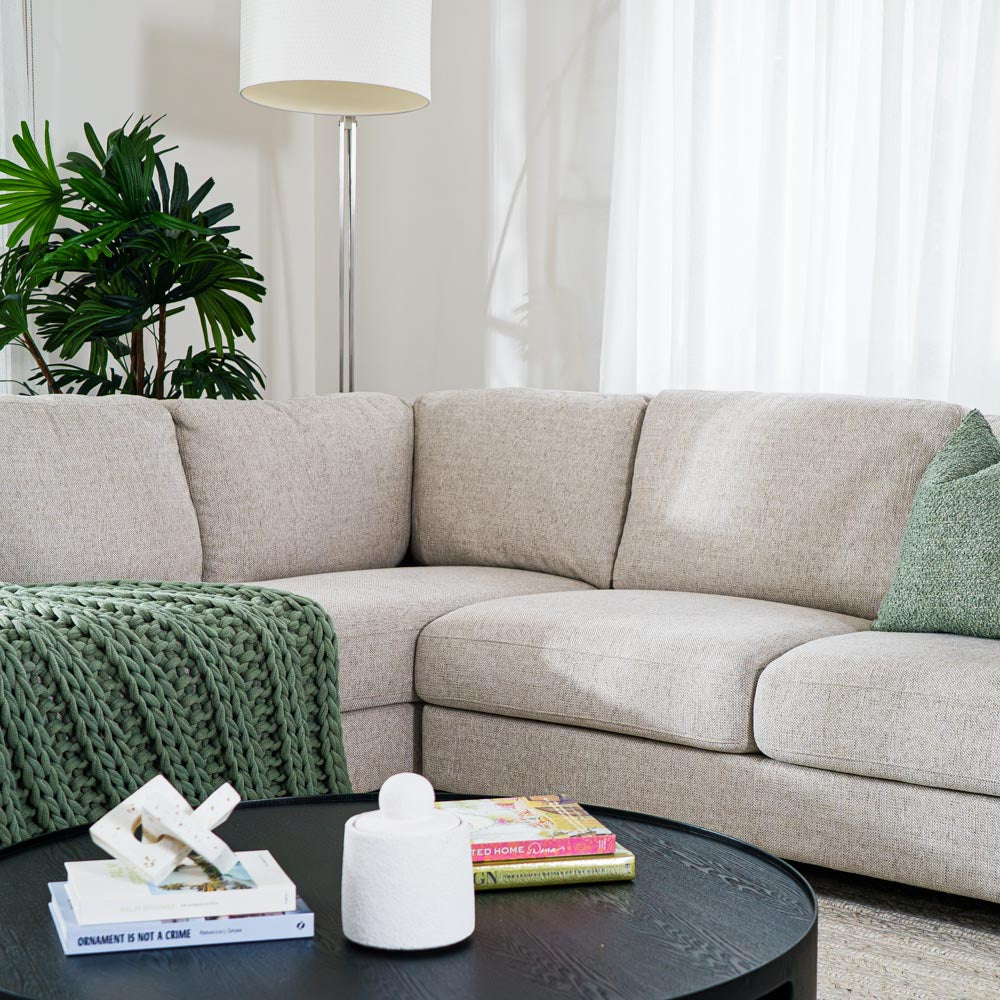 Haven Fabric Left Side Facing Chaise Lounge