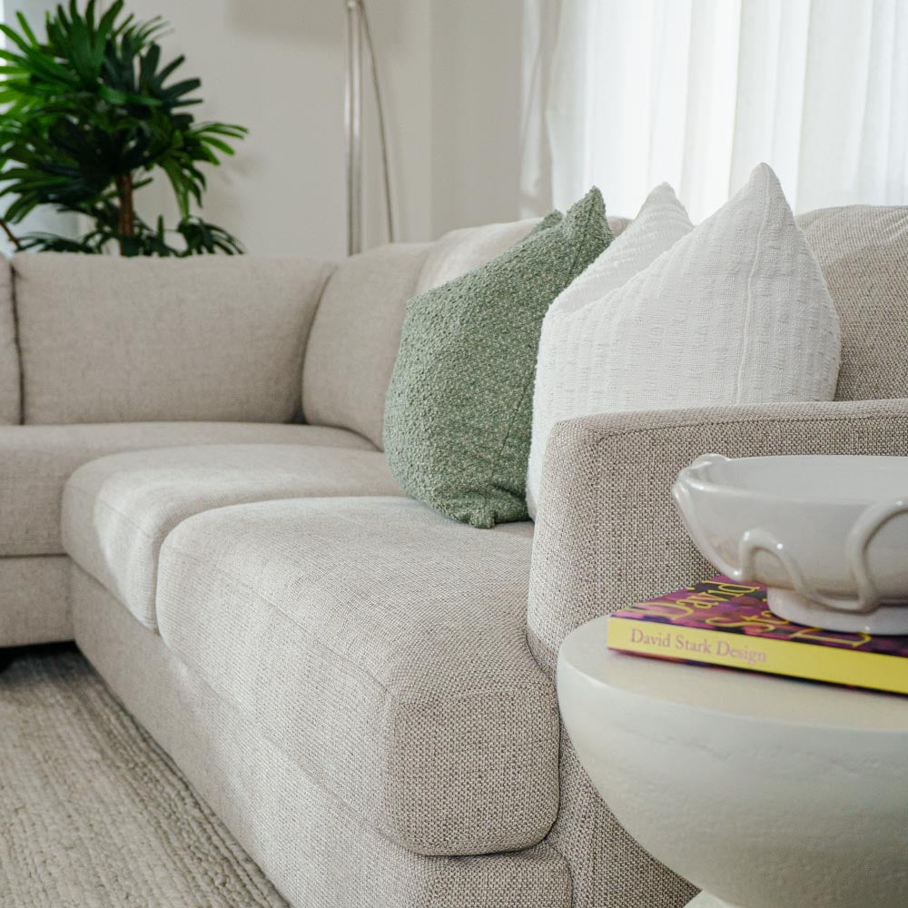 Haven Fabric Left Side Facing Chaise Lounge