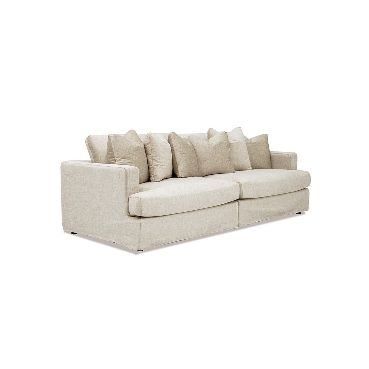 Janson Vogue Velvet 4 Seat Sofa