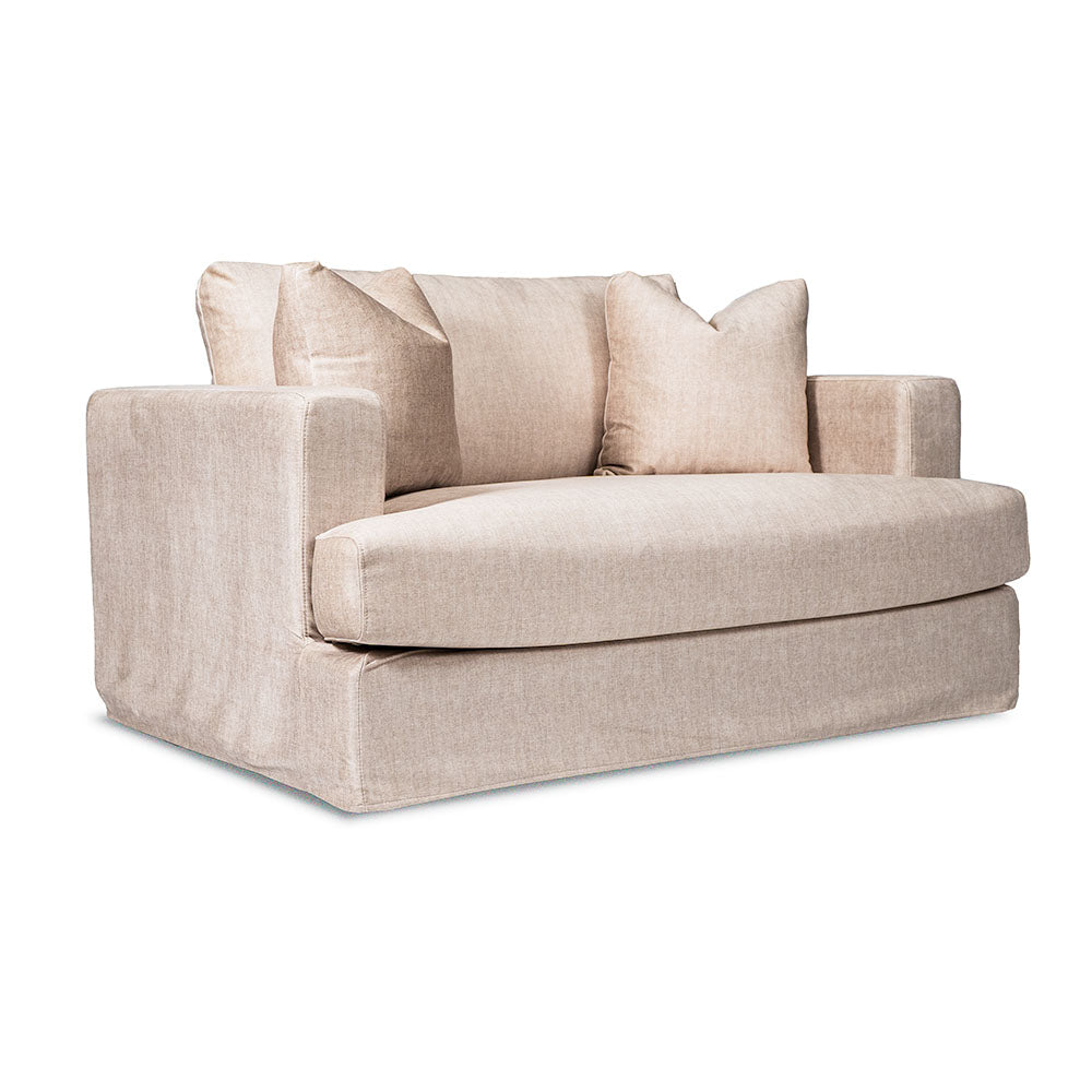 Janson Vogue Velvet Chair in Vogue Cream Online Warehouse Sale