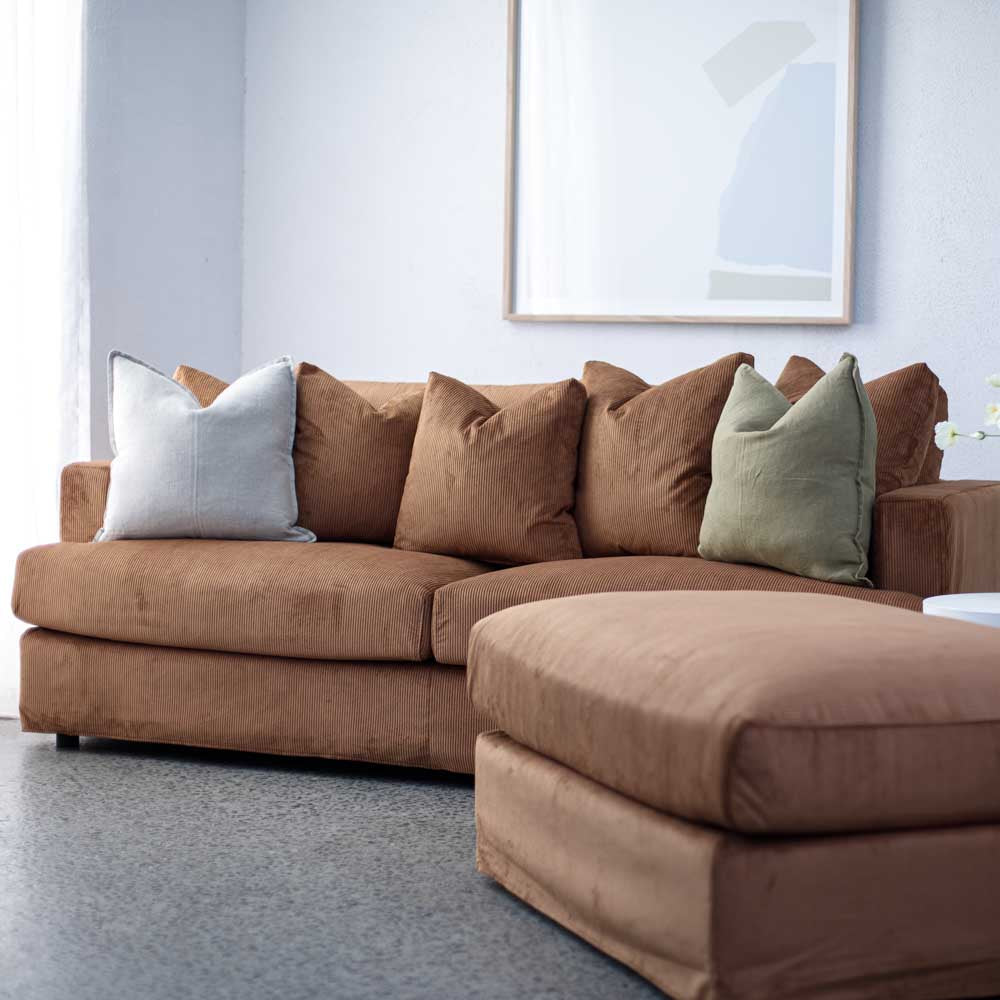 Janson Corduroy Small (3 Seat) Ottoman