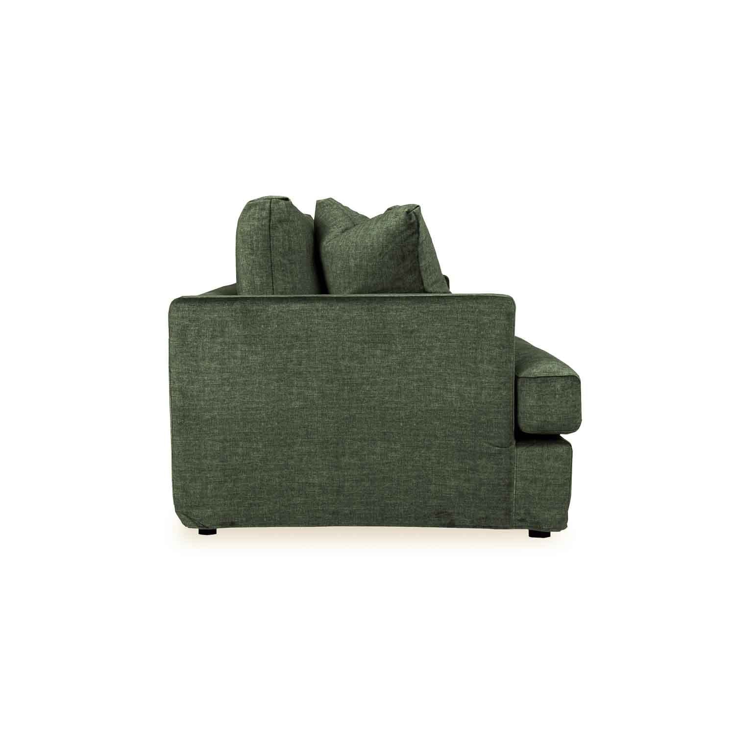 Janson Vogue Velvet 3 Seat Sofa in Vogue Moss Online Warehouse Sale