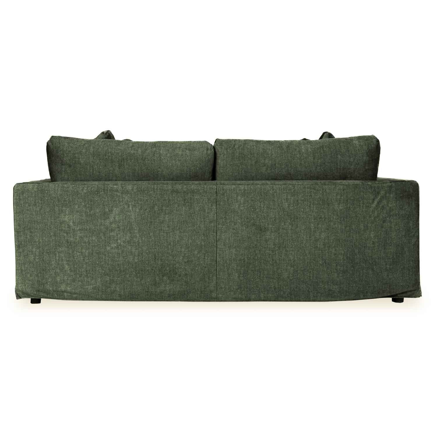Janson Vogue Velvet 3 Seat Sofa in Vogue Moss Online Warehouse Sale