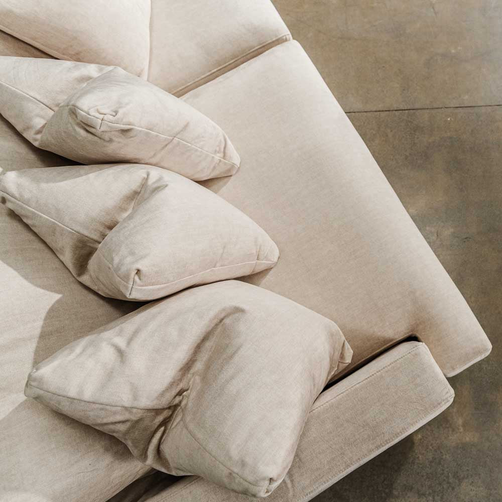 Janson Vogue Velvet 3 Seat Sofa