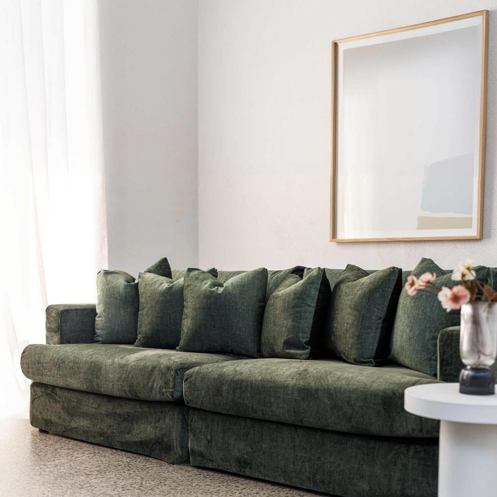 Janson Vogue Velvet 4 Seat Sofa