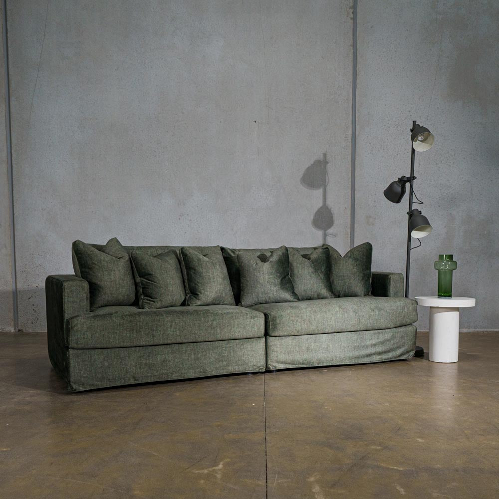 Janson Vogue Velvet 4 Seat Sofa