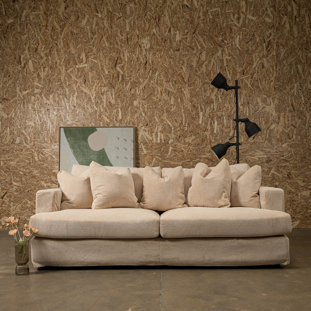 Janson Corduroy 3 Seat Sofa