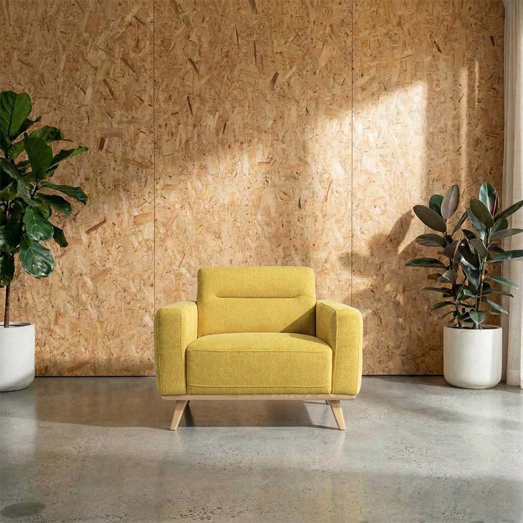 Kate Fabric Chair in Delta Marigold | The Drop