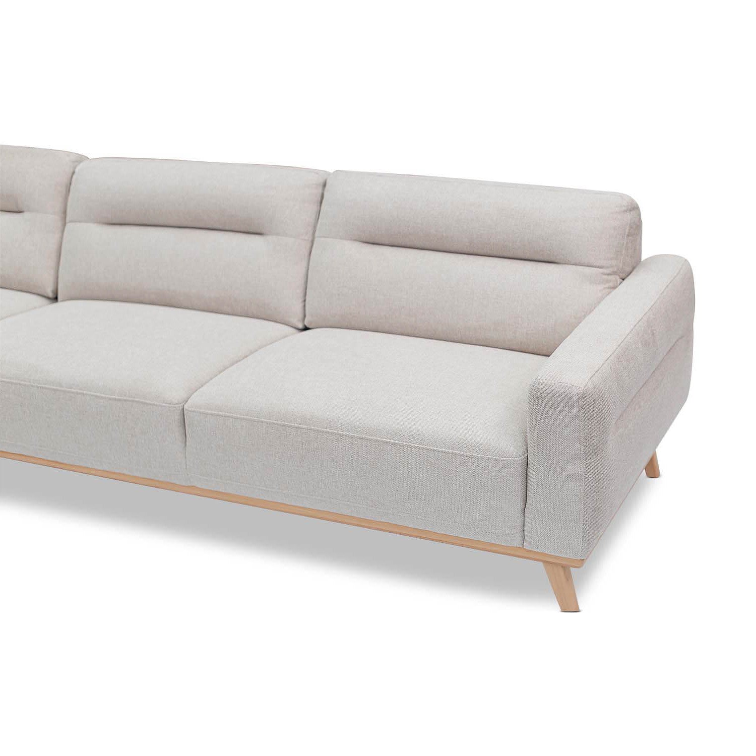 Kate Fabric Left Side Facing Chaise Lounge