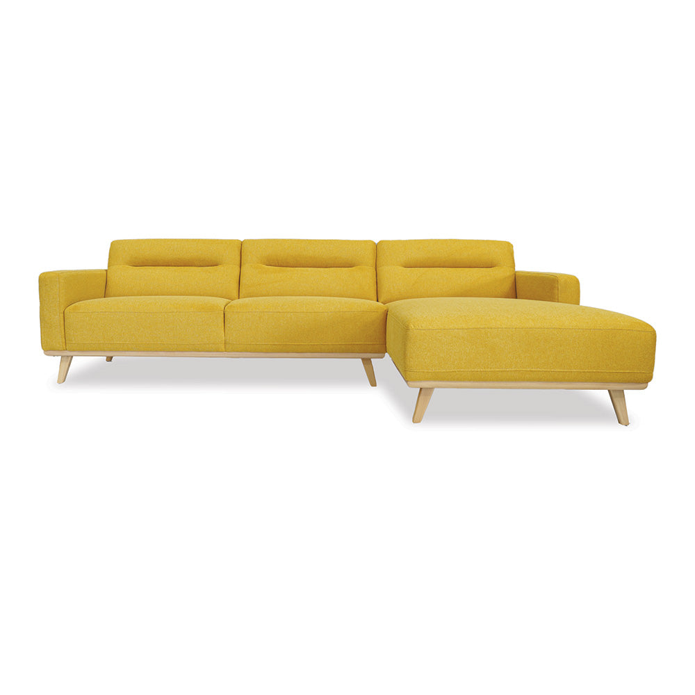 Kate Fabric Right Side Facing Chaise Lounge