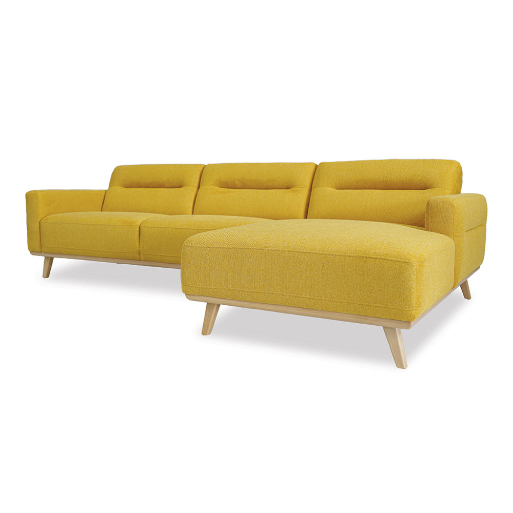 Kate Fabric Right Side Facing Chaise Lounge
