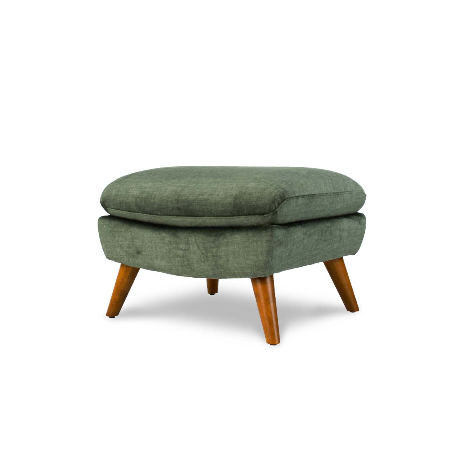 Lunar Vogue Velvet Ottoman