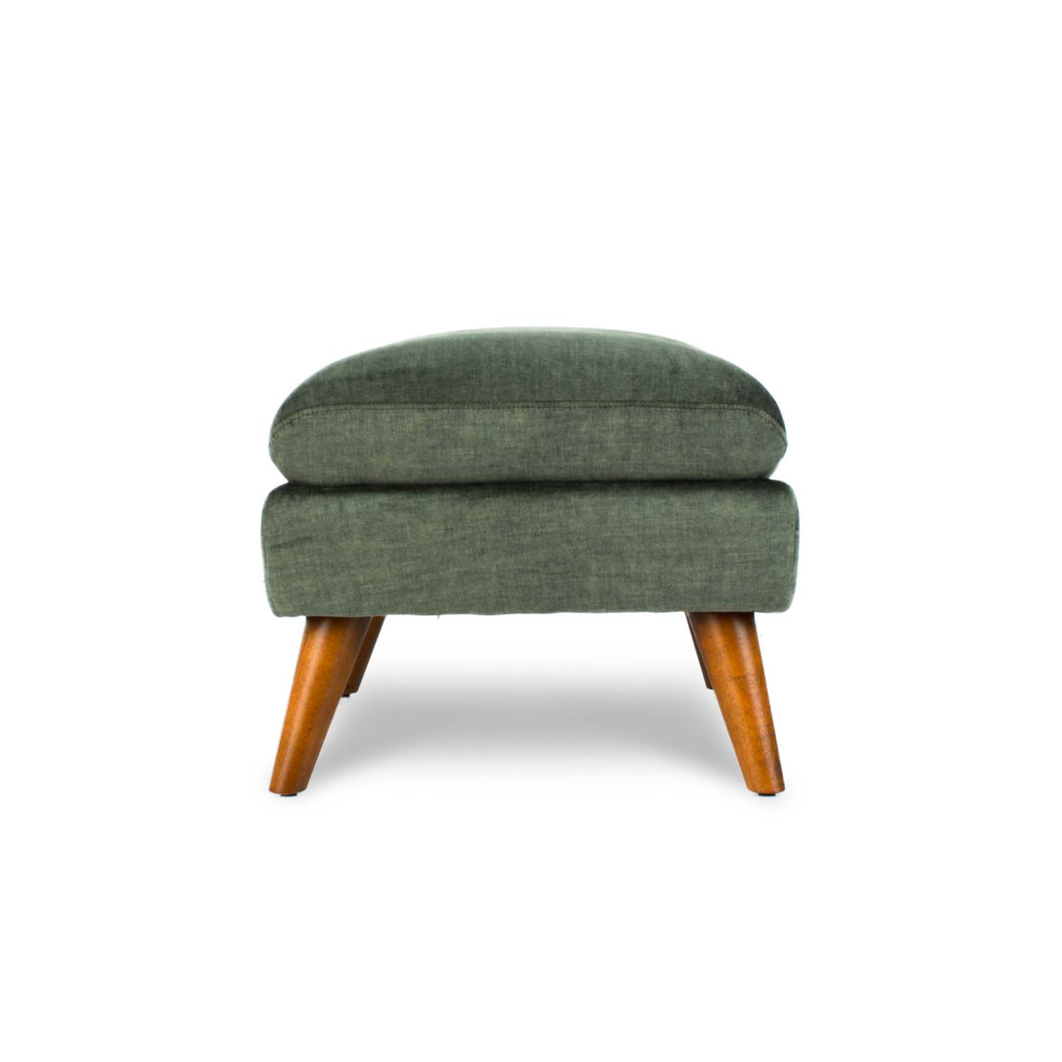 Lunar Vogue Velvet Ottoman