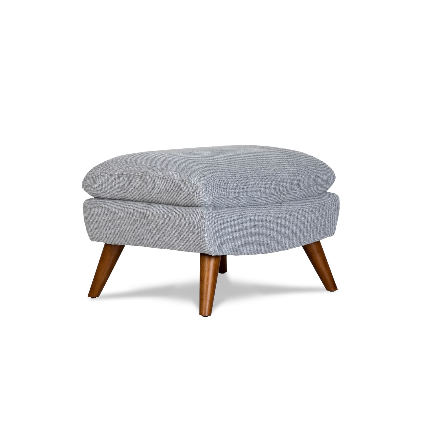 Lunar Fabric Ottoman