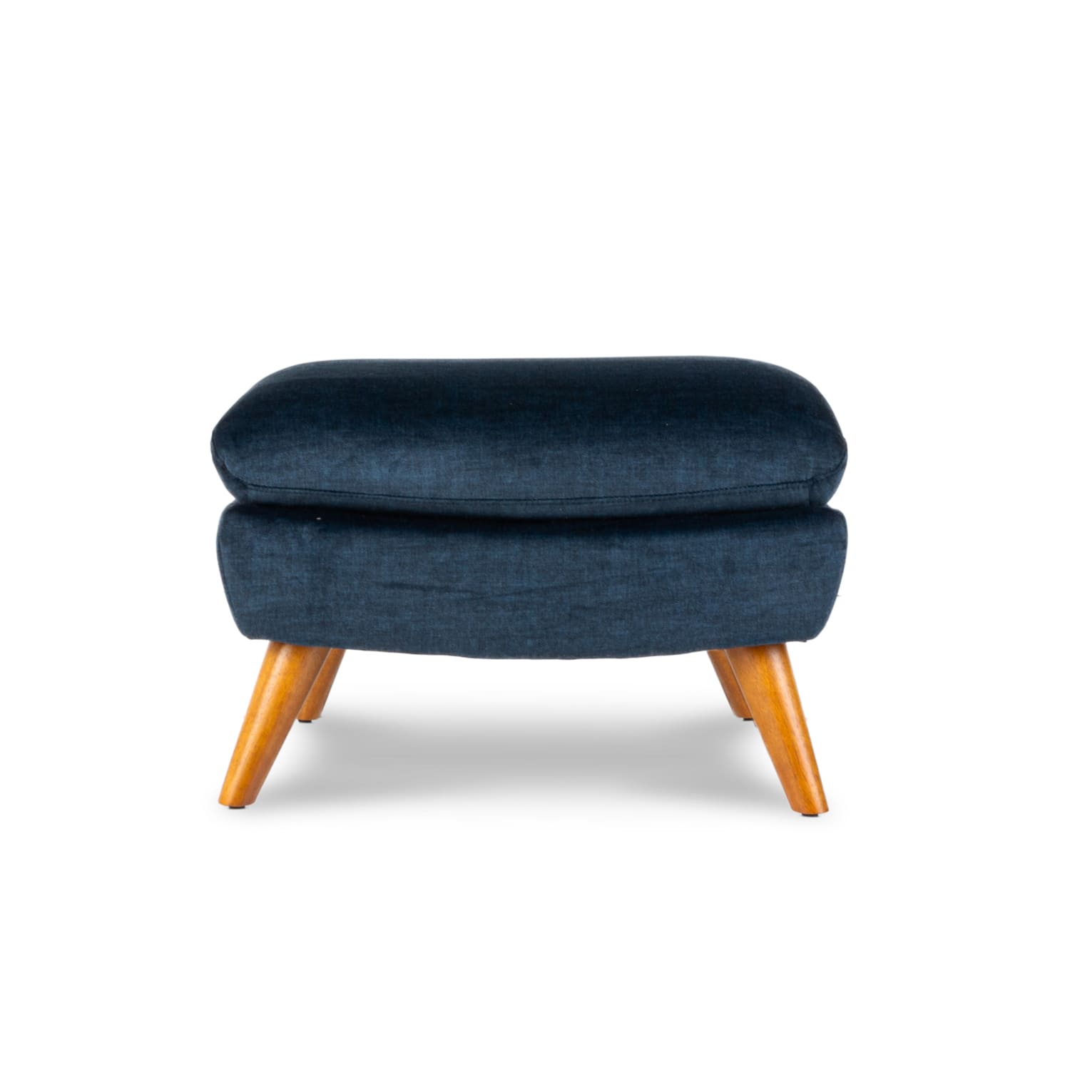 Lunar Vogue Velvet Ottoman