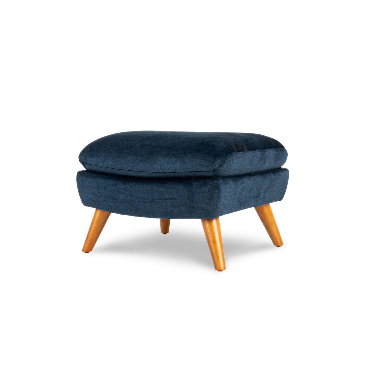 Lunar Vogue Velvet Ottoman