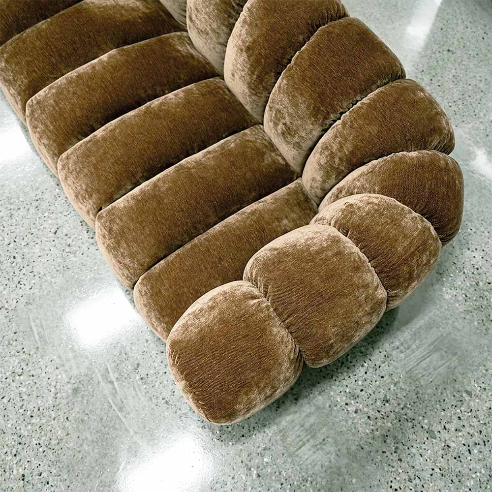 Lennox Fabric 3 Seat Sofa