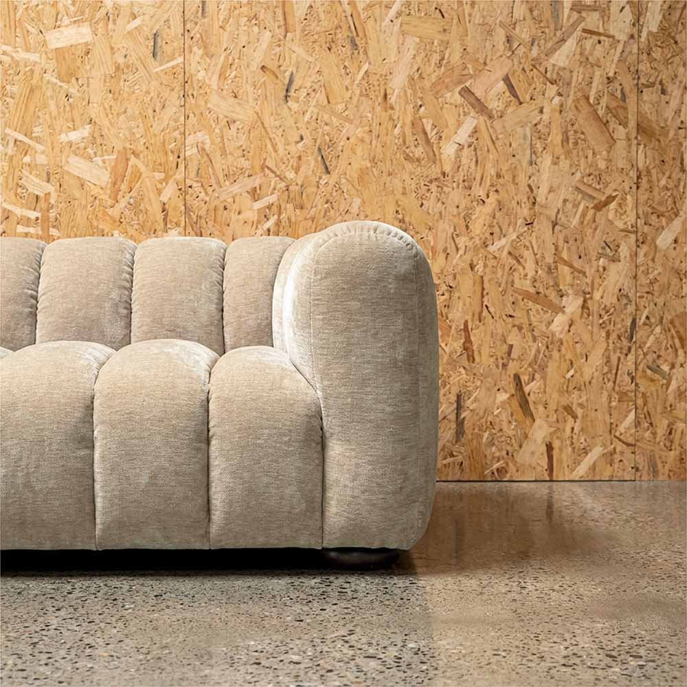 Lennox Fabric 3 Seat Sofa