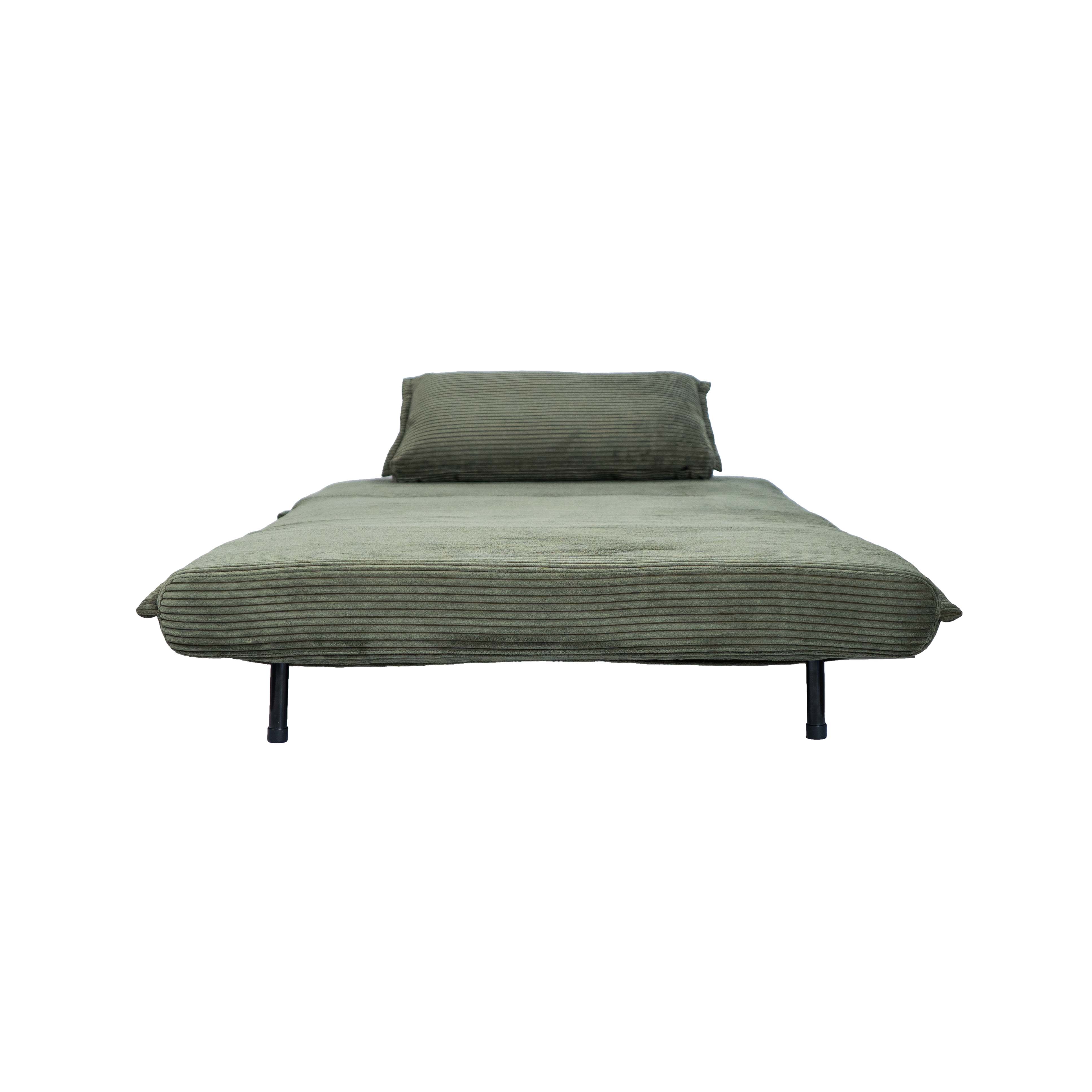 Leonard Corduroy 1.5 Seat Sofa Bed