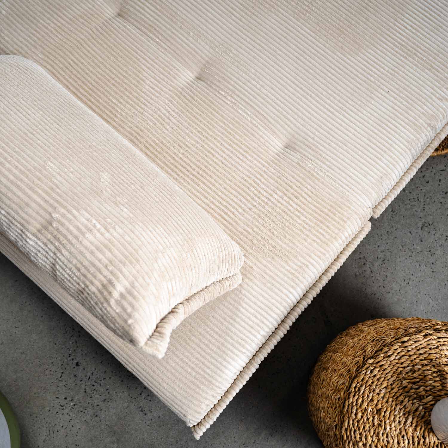 Leonard Corduroy 1 Seat Sofa Bed