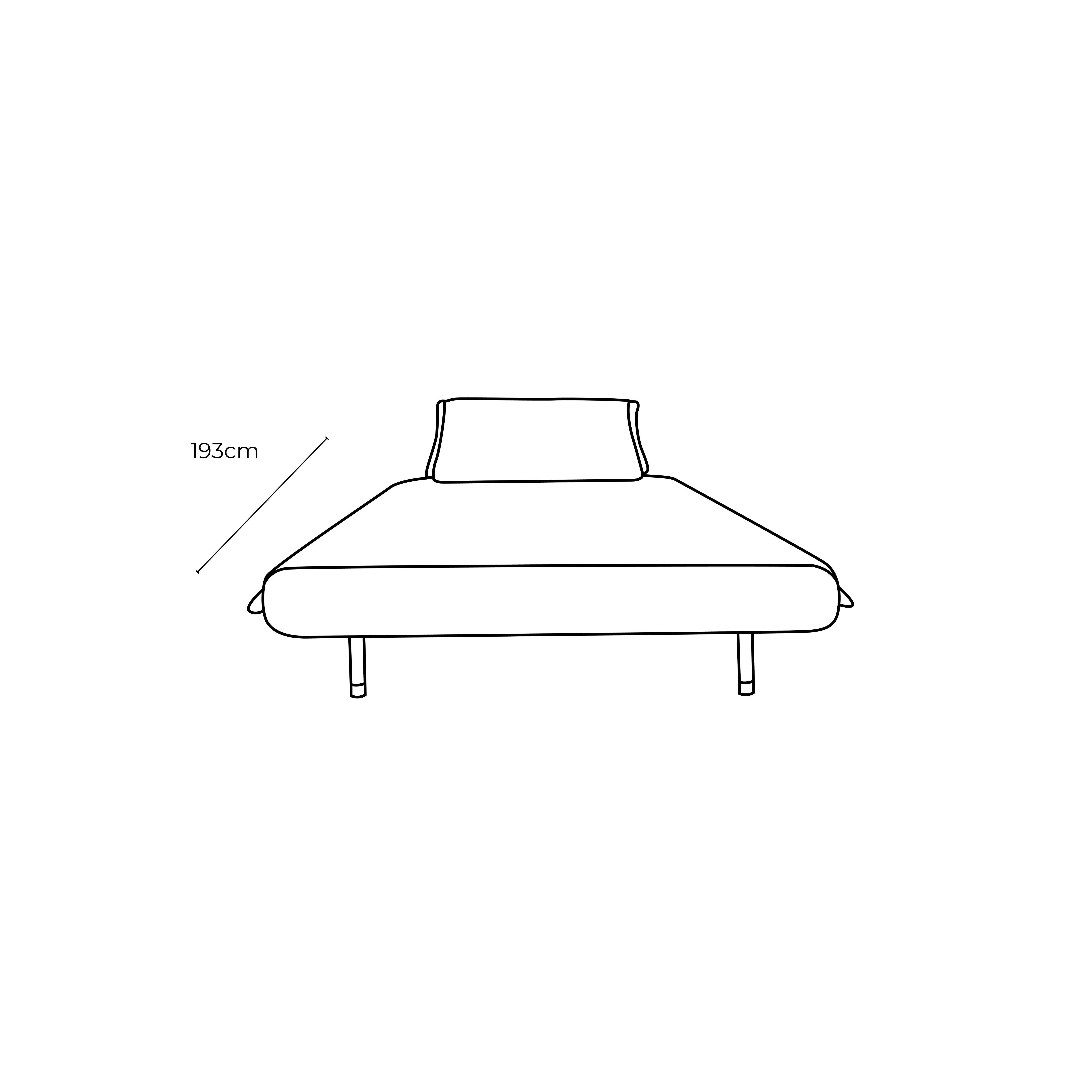 Leonard Corduroy 1 Seat Sofa Bed