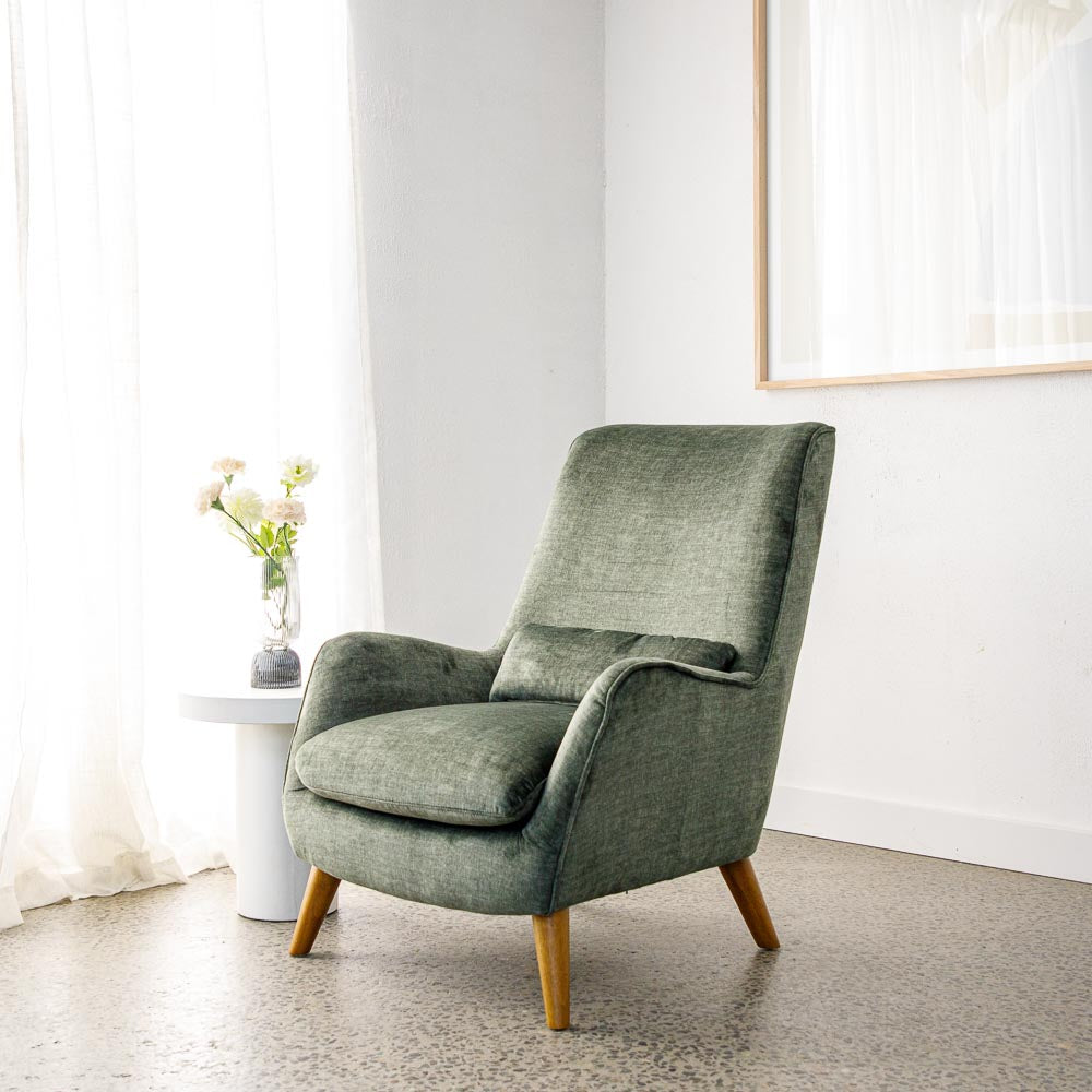 Lunar Vogue Velvet Chair