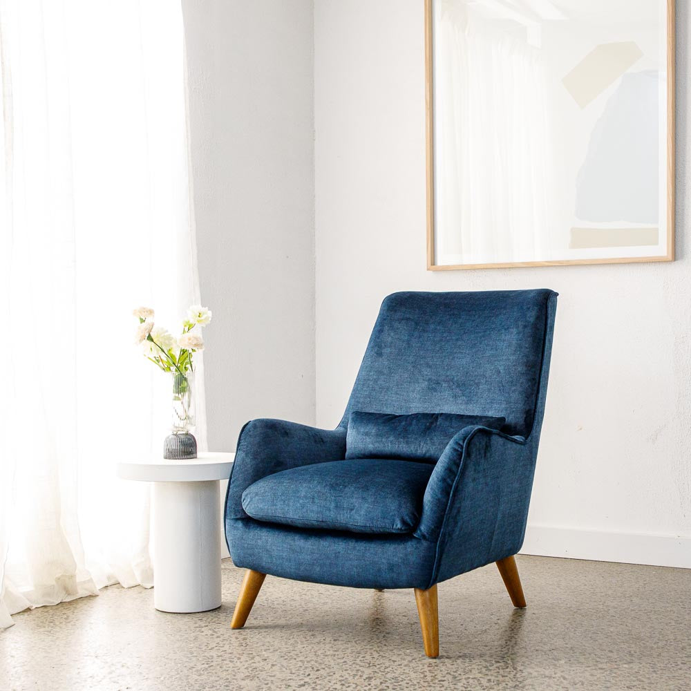 Lunar Vogue Velvet Chair