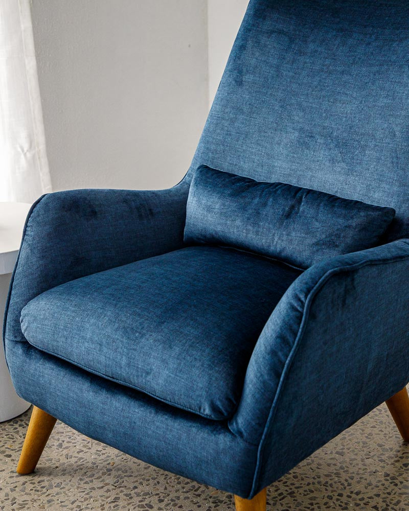 Lunar Vogue Velvet Chair