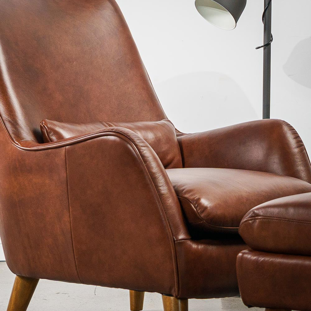 Lunar Leather Chair