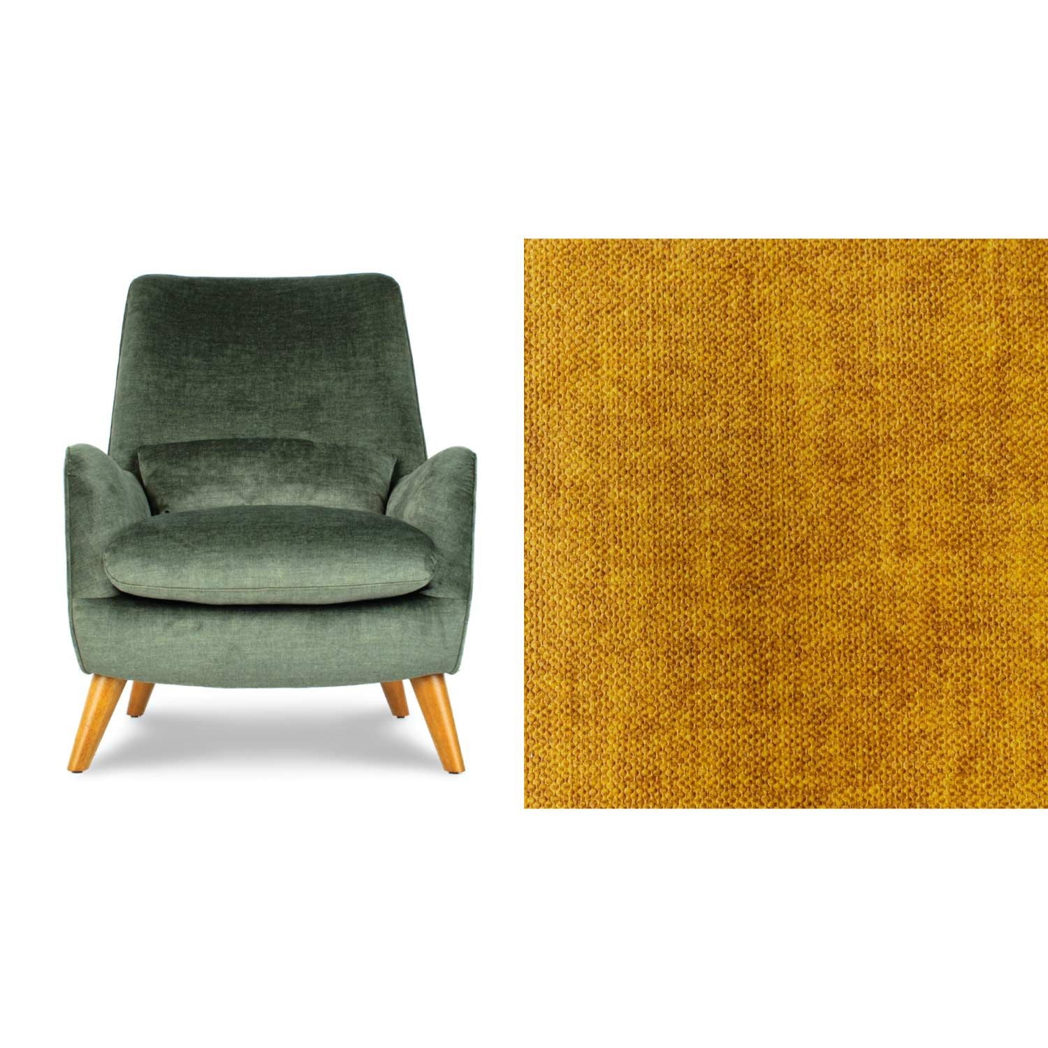 Lunar Vogue Velvet Chair