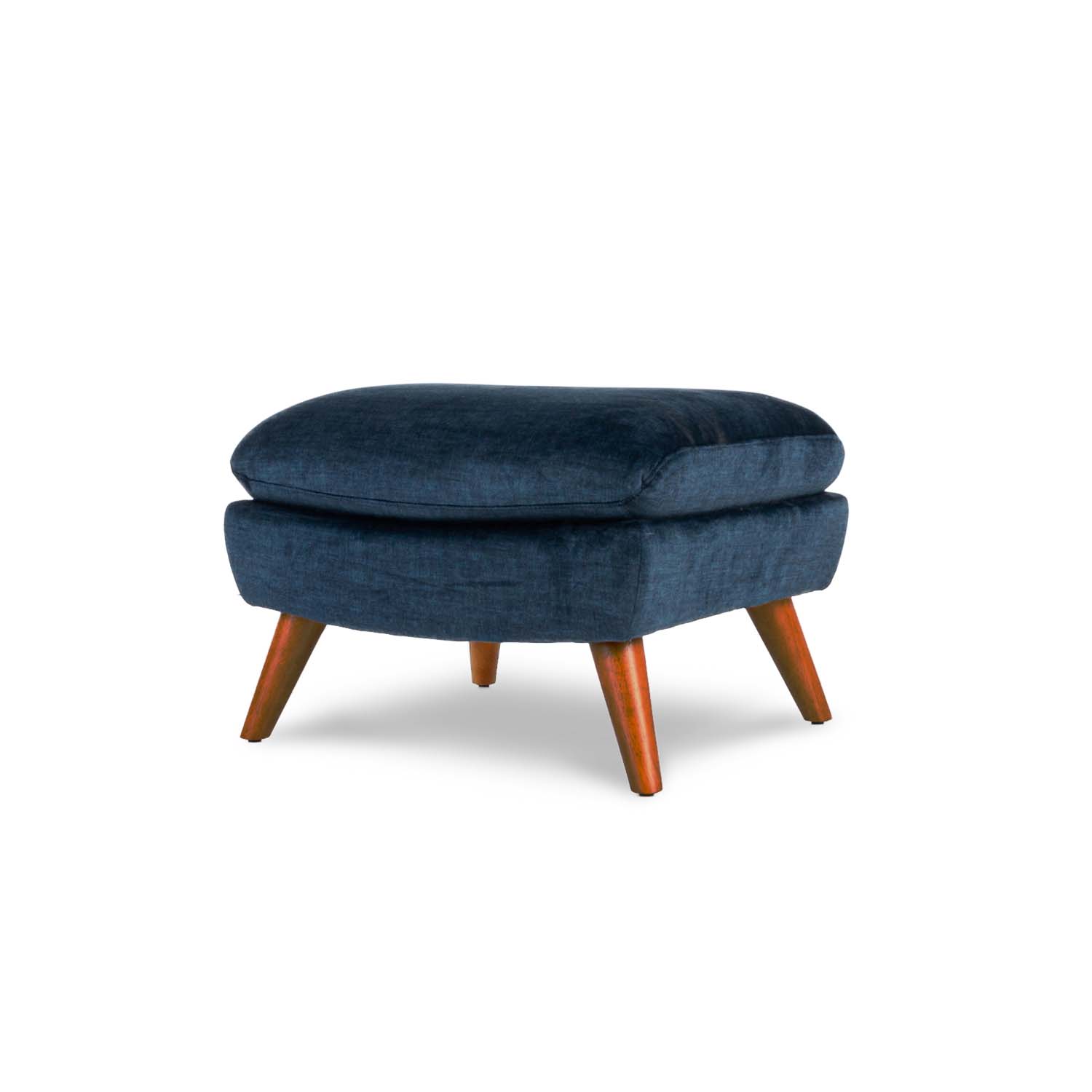 Lunar Vogue Velvet Ottoman