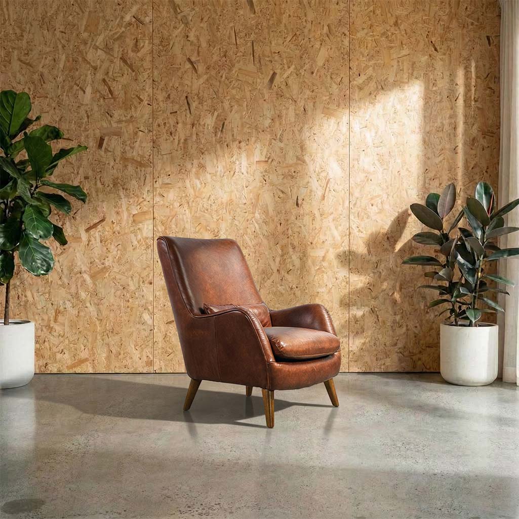 Lunar Leather Chair